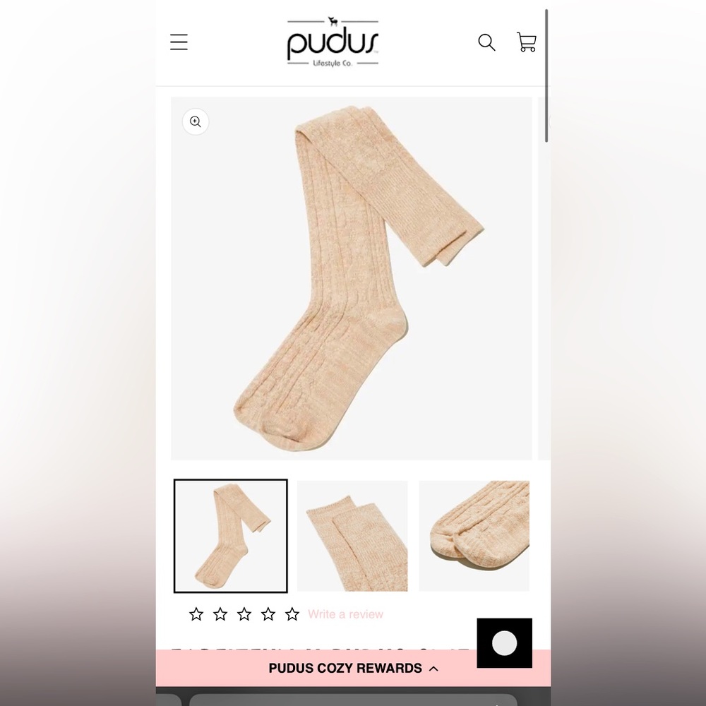 Pudus Sweater Socks